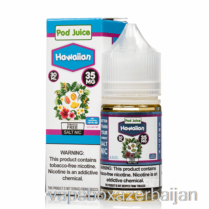 Vape Smoke Hawaiian - Pod Juice - 30mL 35mg